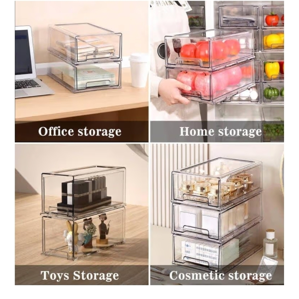Transparent Modular Storage Box